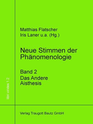 cover image of Neue Stimmen der Phänomenologie, Band 2